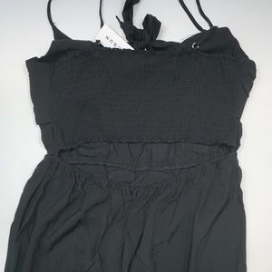 h.i.p. Pants - H.I.P black tie front jumpsuit h.i.p. Pants - H.I.P black tie front jumpsuit